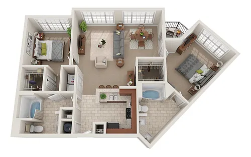 Floor plan B2B