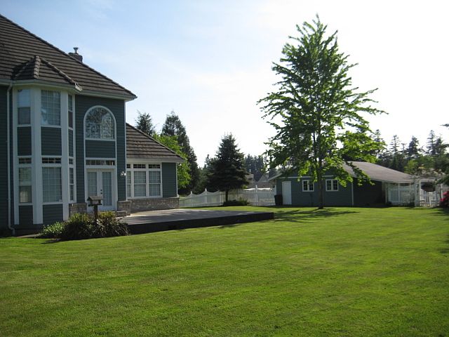 Back yard-house & barn view