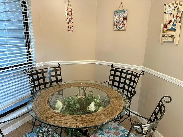 Dinette in the kitchen
