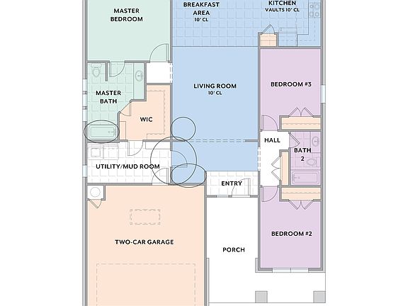 Hudson Floor Plan
