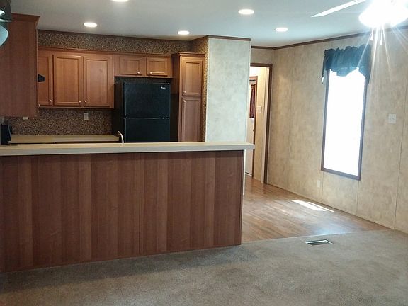 Kitchen from living room