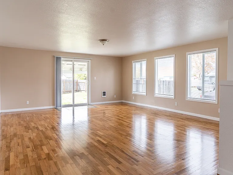 Living room. slider exits to back yard