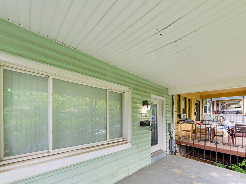 Enjoy the large front porch with southern exposure.