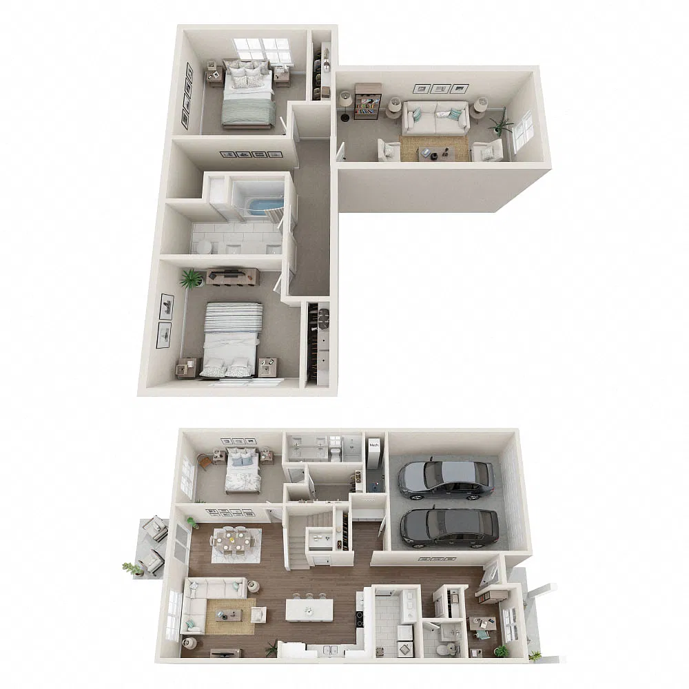 Floor plan Barclay (D2)