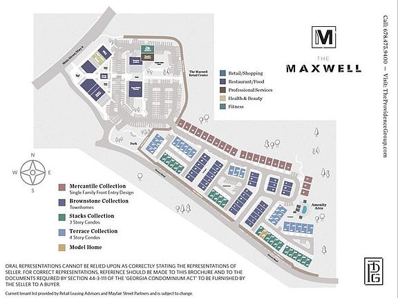 The Maxwell site map