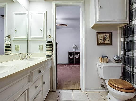 2nd full bath jack/jill