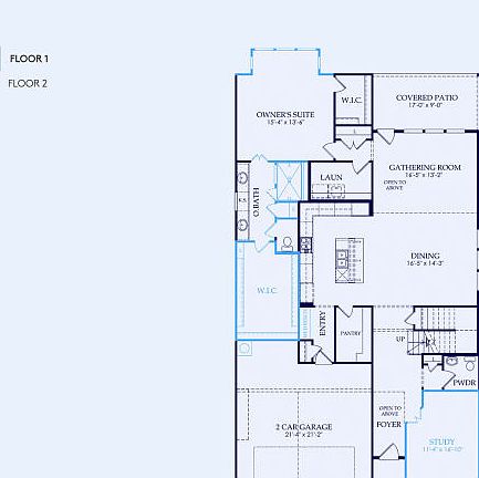 Iredell Floor Plan, Quick Move-In Home, Floor 1