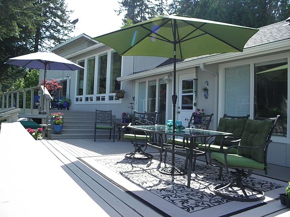 Expansive Water View Deck