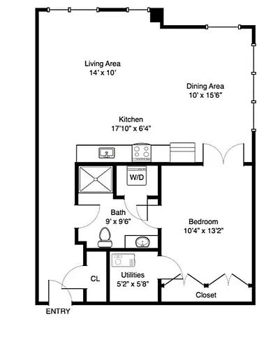 Floor plan 40 Collins