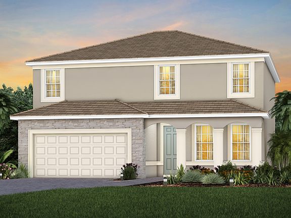 Tower Exterior FM2 with stone