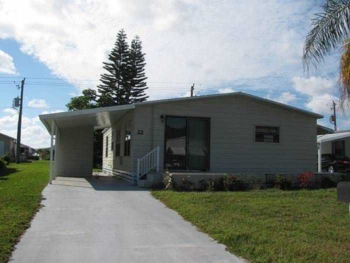 Front, facing north