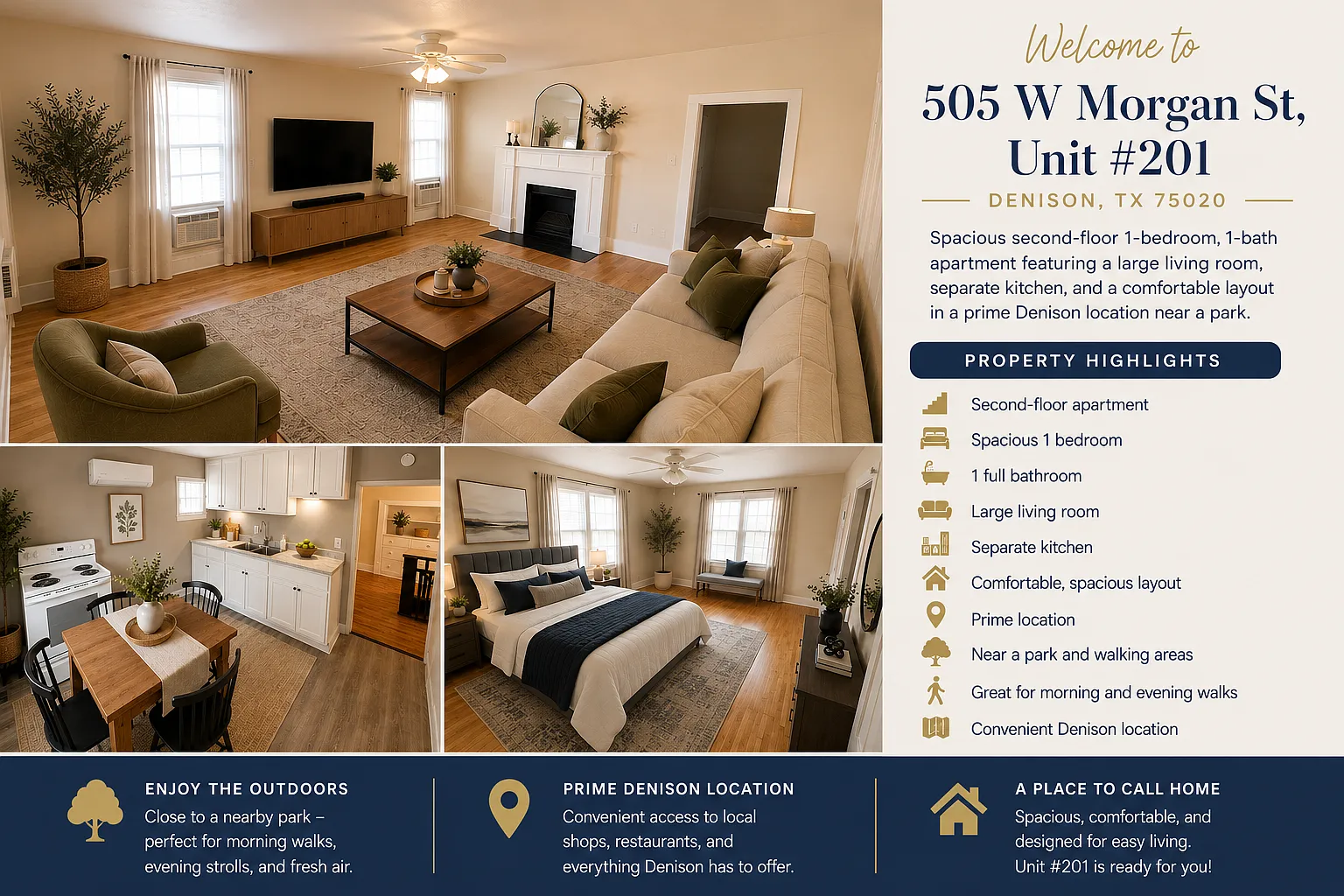 1 bed, 700 sqft, $849 — Photo 1