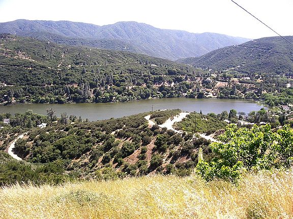 Lake Hughes from lot