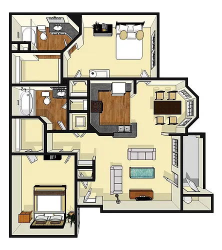 Floor plan B1