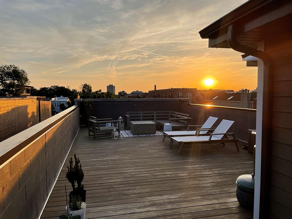 Entire private rooftop deck