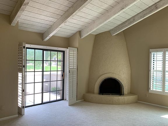 Living Room with access to patio with View.