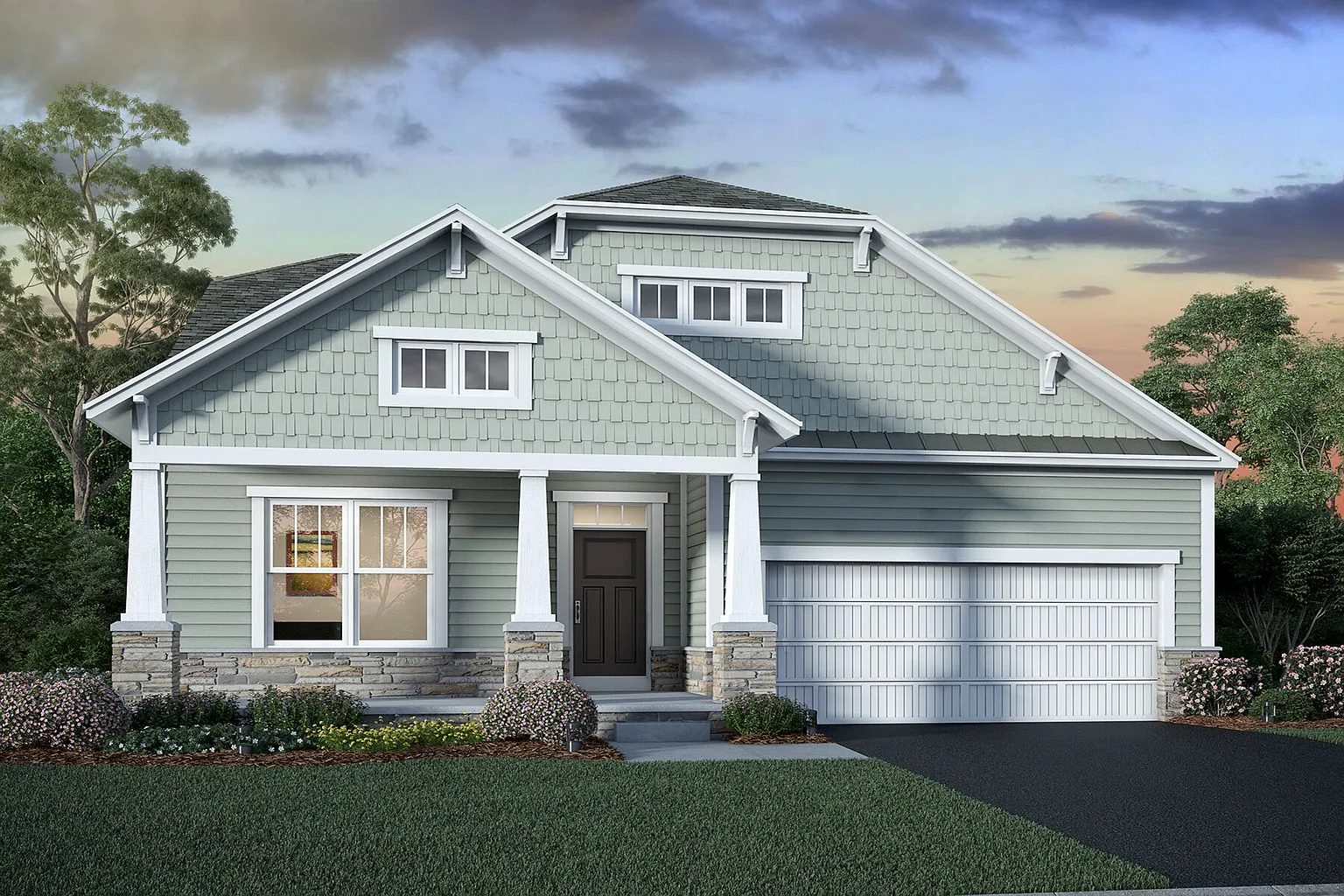 Wesleyan Plan, The Ridge at Glacier Pointe photo 1