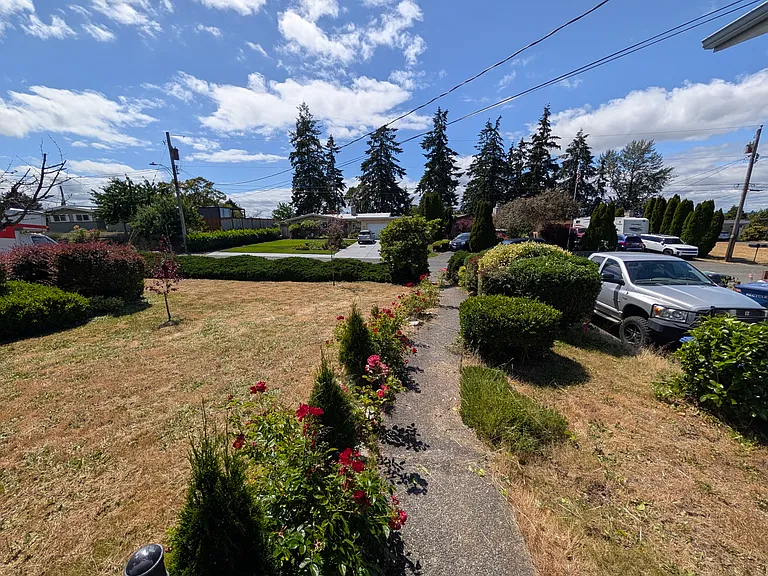 View from the front door