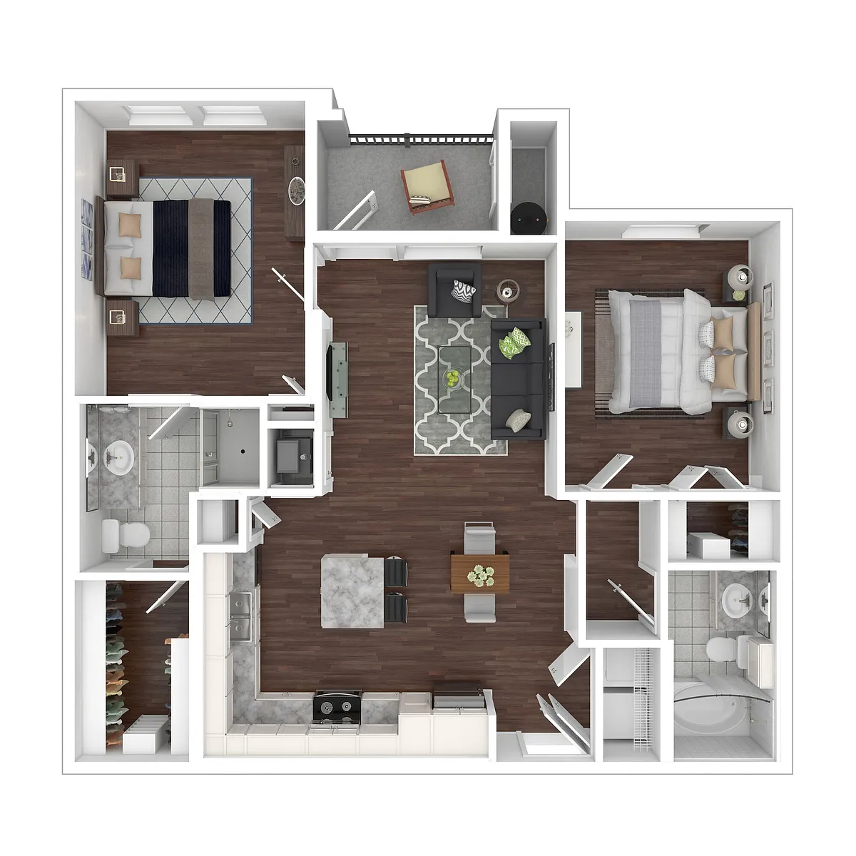 Floor plan B1