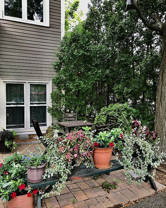 Your own private terrace and garden