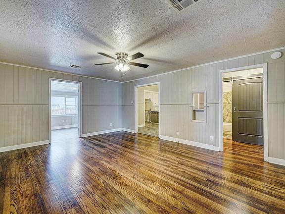 From front entry looking into living area