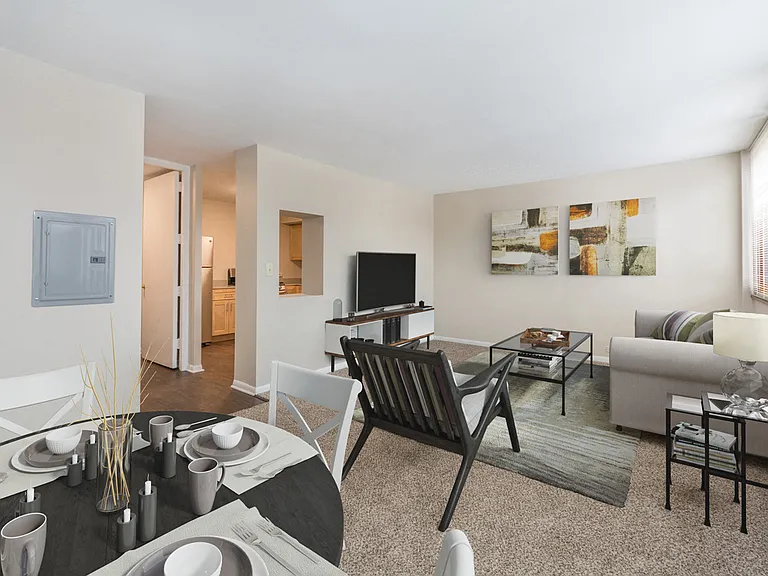 Spacious floor plans allow for easy entertaining