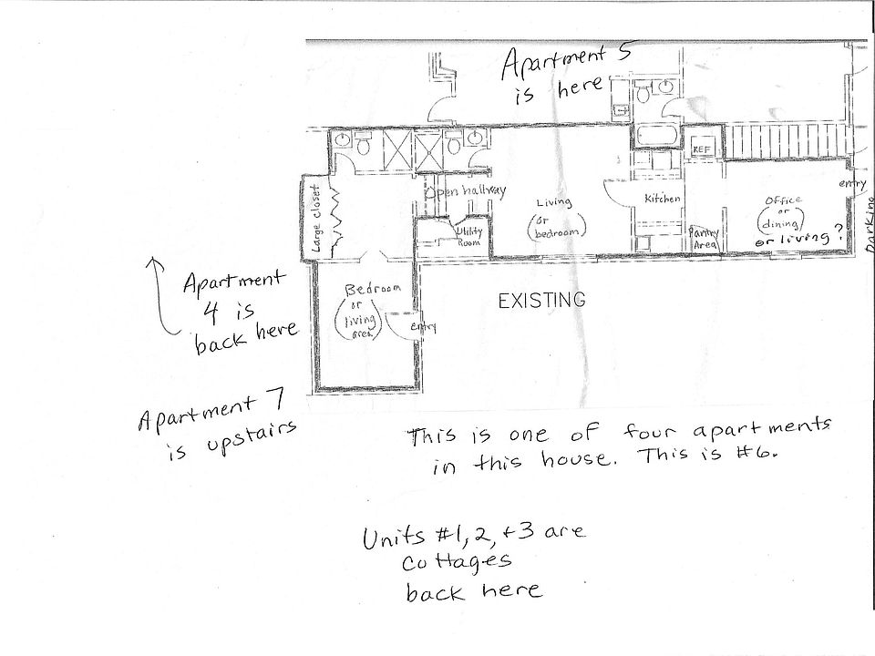 Floorplan of the apartment