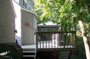 Rear deck