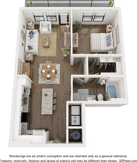 The Cooper is a 815 SF one-bedroom apartment with balcony / patio that blends comfort, refinement, and a sense of arrival. The Cooper is a 815 SF one-bedroom apartment with balcony / patio that blends comfort, refinement, and a sense of arrival.
