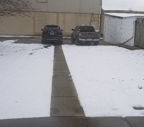 Rear Parking for 2 cars