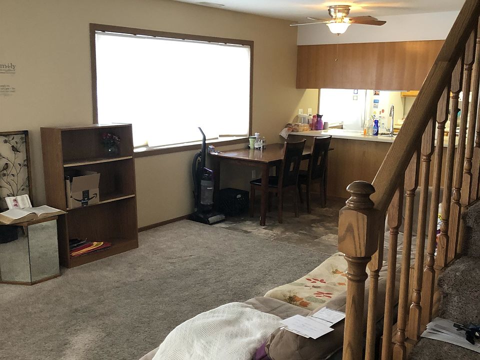Living room open to kitchen