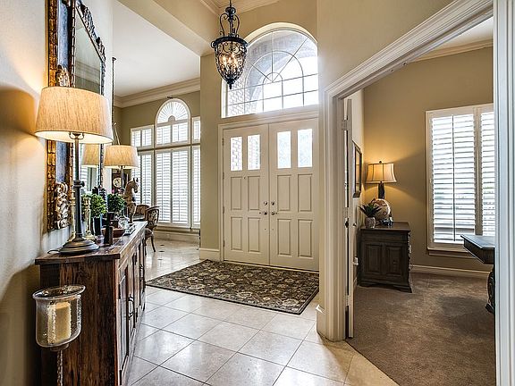 Entry with Updated Lighting 
