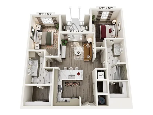 Floor plan B1