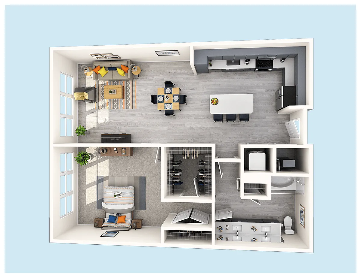 Floor plan Lifestyle Five