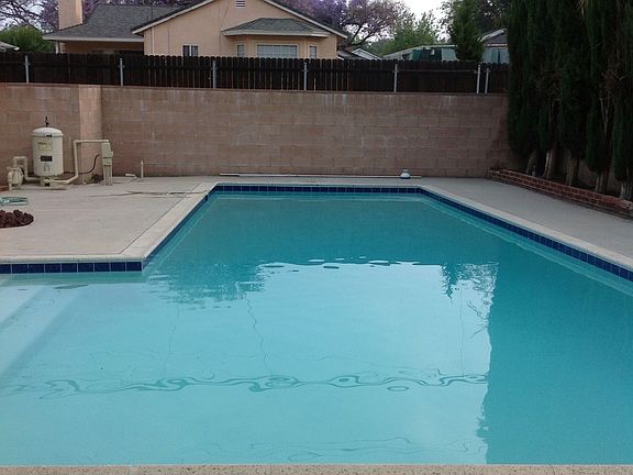 Remodeled pool (up to code)