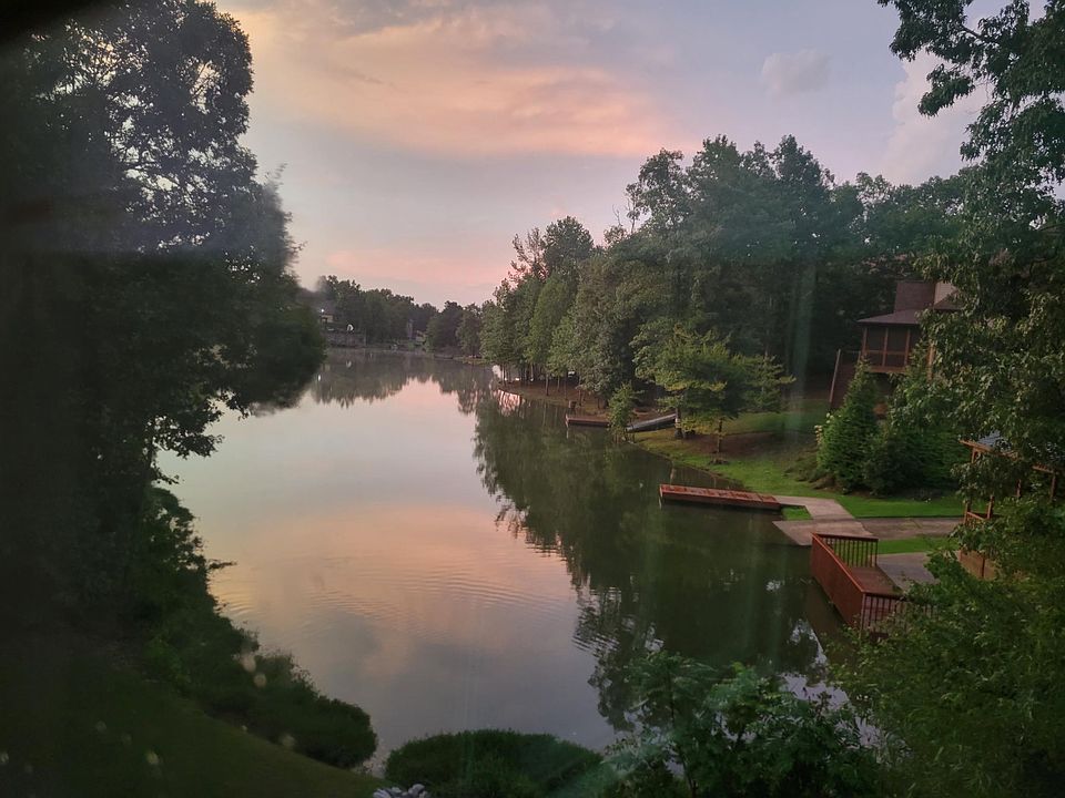 Beautiful lake view from the patio