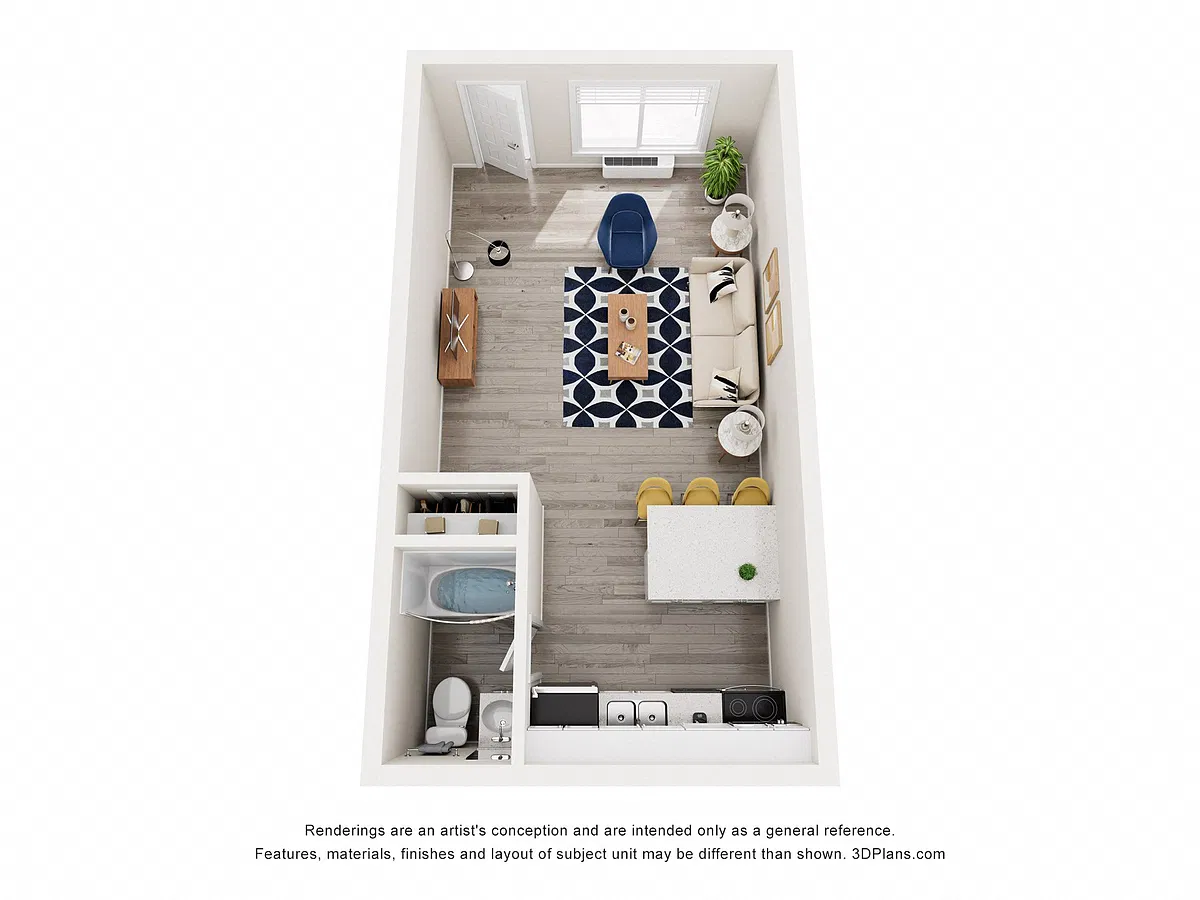 Floor plan Studio