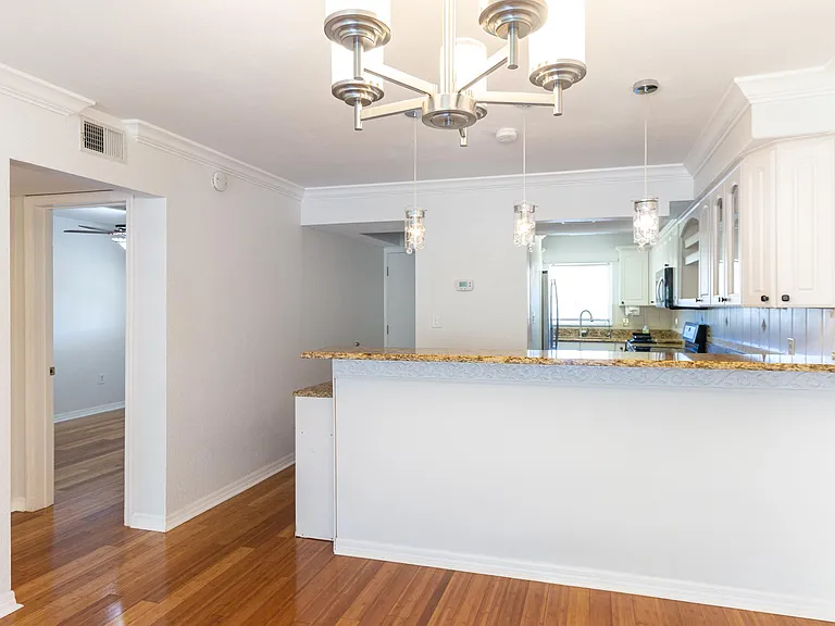 Great spot to add bar stools to have extra seating.