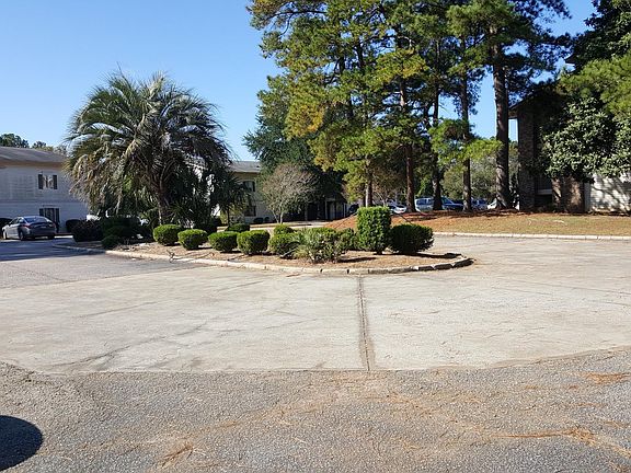 Parking lot outside of unit