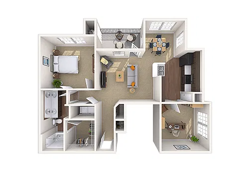 Floor plan Lantana