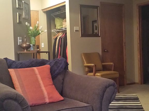 Entry View, from Living Room