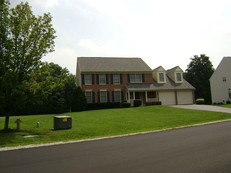 brick front colonial