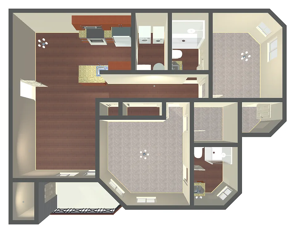 Floor plan Millstream Remodel
