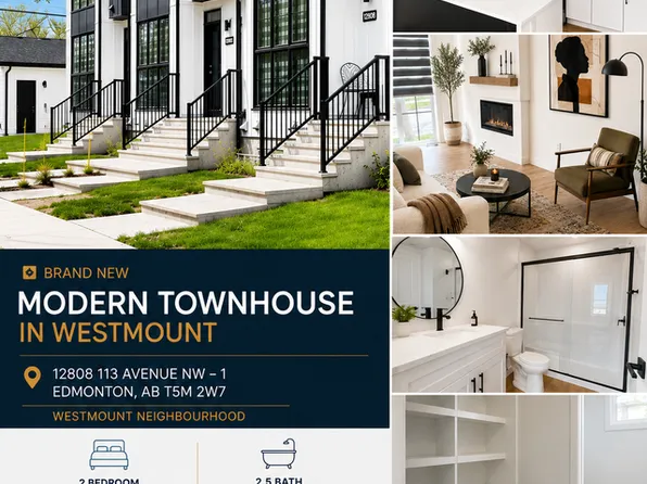 12808 113th Ave NW Unit 1, Edmonton, AB T5M 2W7