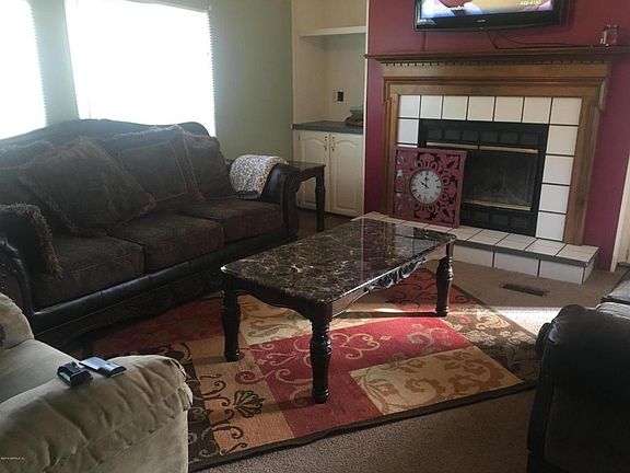 Family room with fireplace