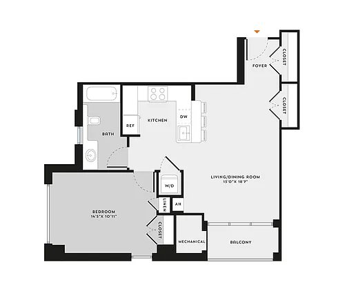 Floor plan 1A