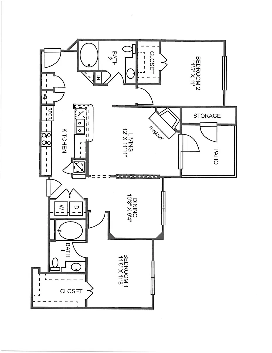 Floor plan B3-3
