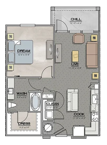 Floor plan A1