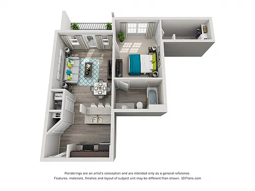 Floor plan Candler