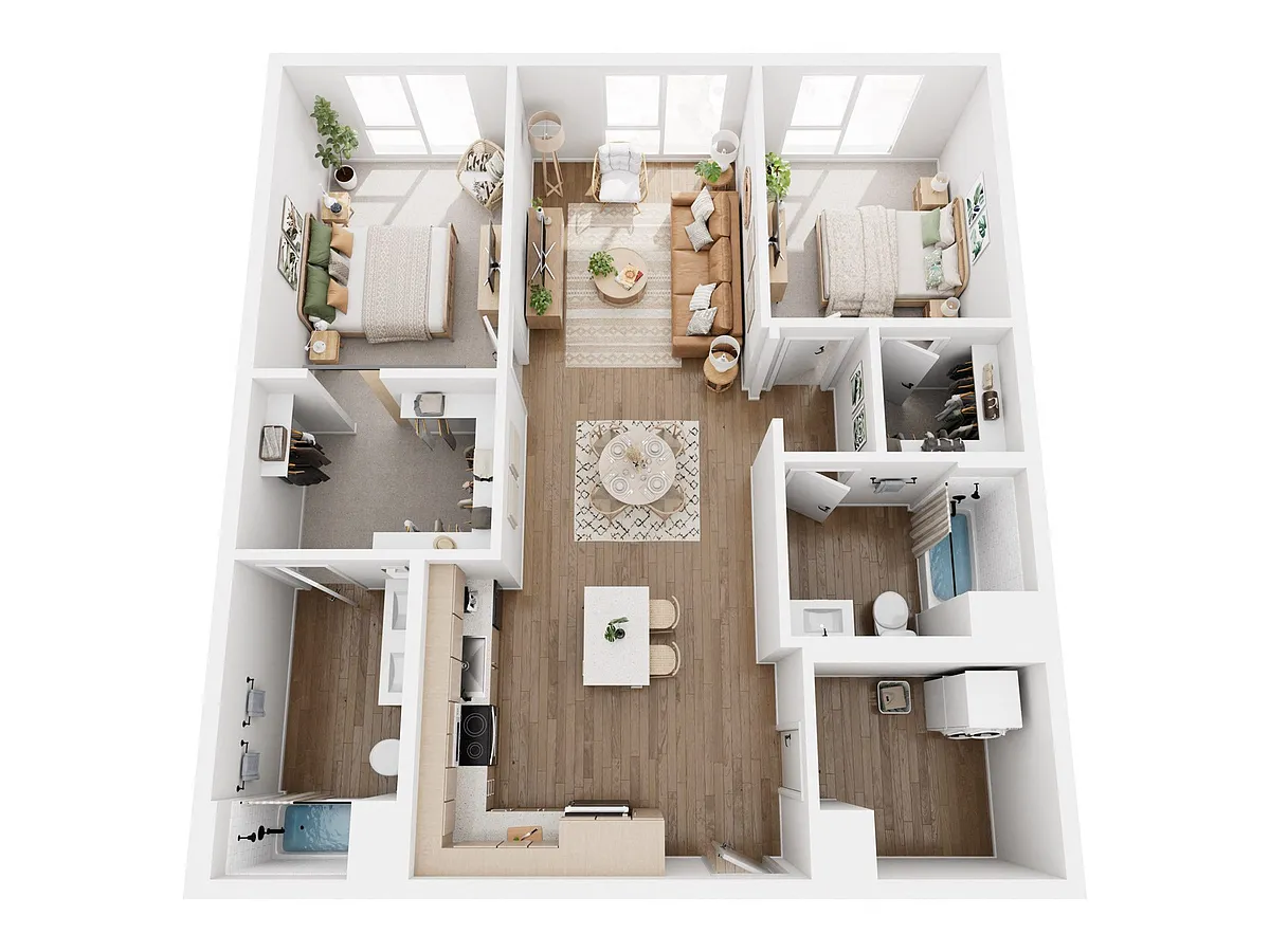Floor plan B2